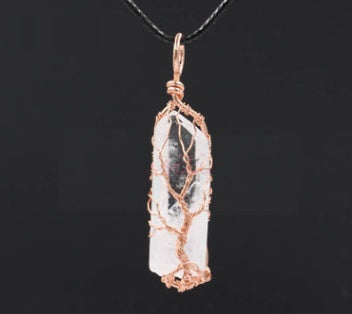 Soulstone Tree of Life Crystal Necklace – product image 9