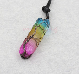 Soulstone Tree of Life Crystal Necklace – product image 11