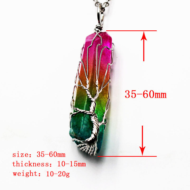 Soulstone Tree of Life Crystal Necklace – product image 14