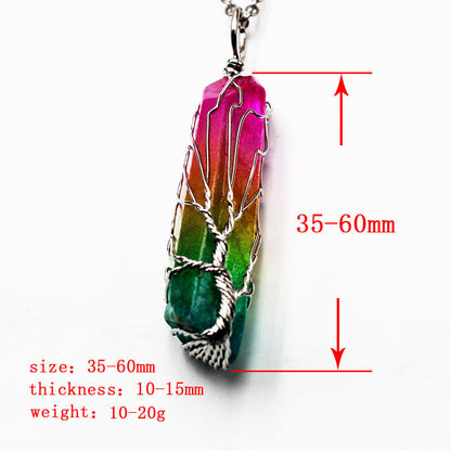 Soulstone Tree of Life Crystal Necklace – product image 14