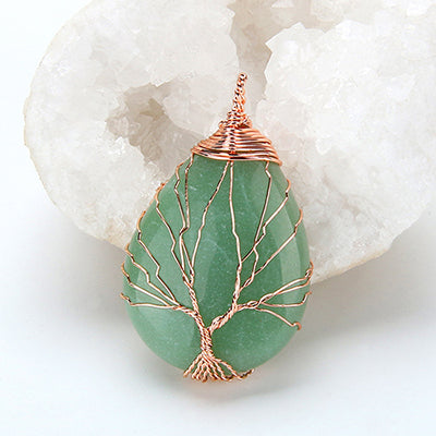 Soulstone Tree of Life Crystal Pendant – product image 2