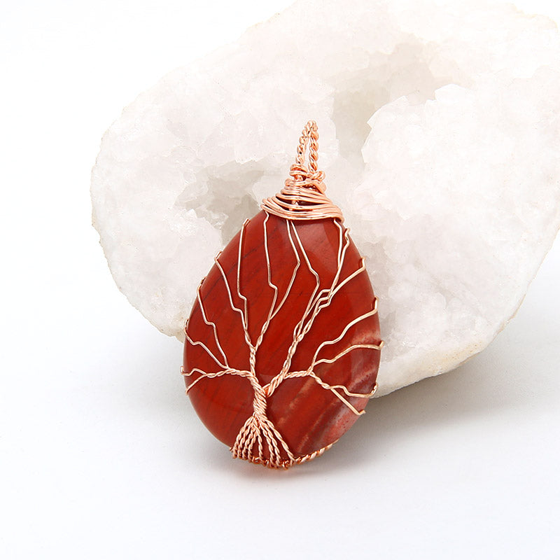 Soulstone Tree of Life Crystal Pendant – product image 3