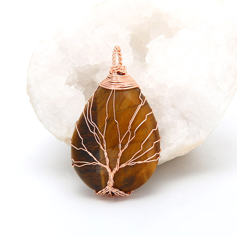 Soulstone Tree of Life Crystal Pendant – product image 5