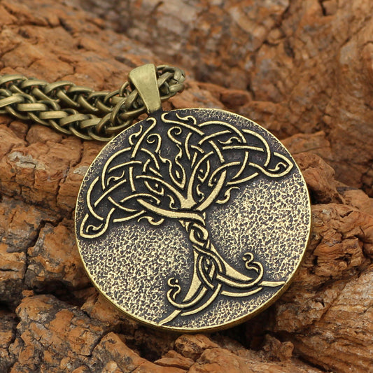 Soulstone Viking Tree of Life Necklace – main product image
